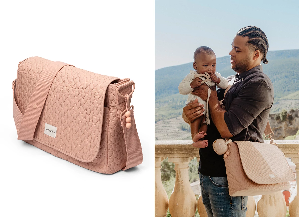 Bolsos de maternidad Wonder rosa