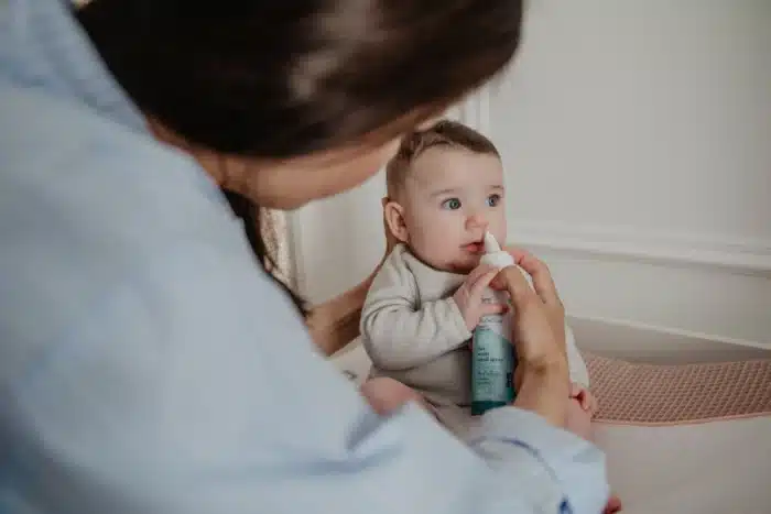 Resfriado del bebé. ¿Qué hacer en el primer catarro de mi bebé?