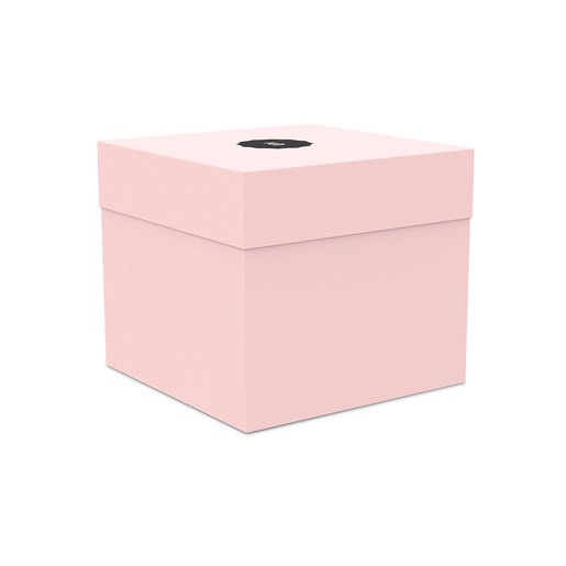 Caja mediana para regalo rosa