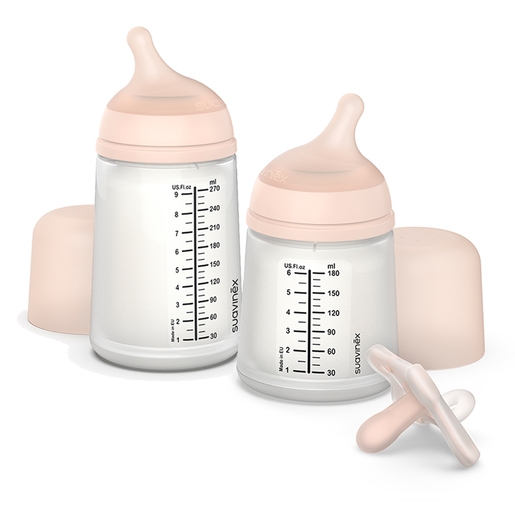 Pezones para biberones, 4 pezones transparentes de silicona suave para  bebés de 6 a 12 meses de edad