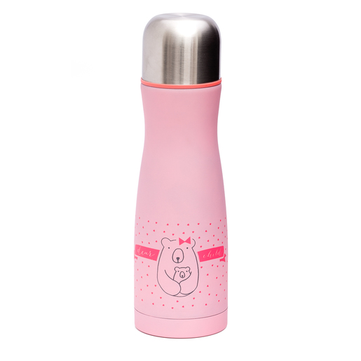 Set Termo para líquidos + Botella Deluxe Miniland Mybaby & Me Rose Rosa -  BebéCenter